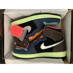 Nike Air Jordan 1 Retro High OG Shoes Tokyo Bio Hack‎ 555088-201 Men's Size 9